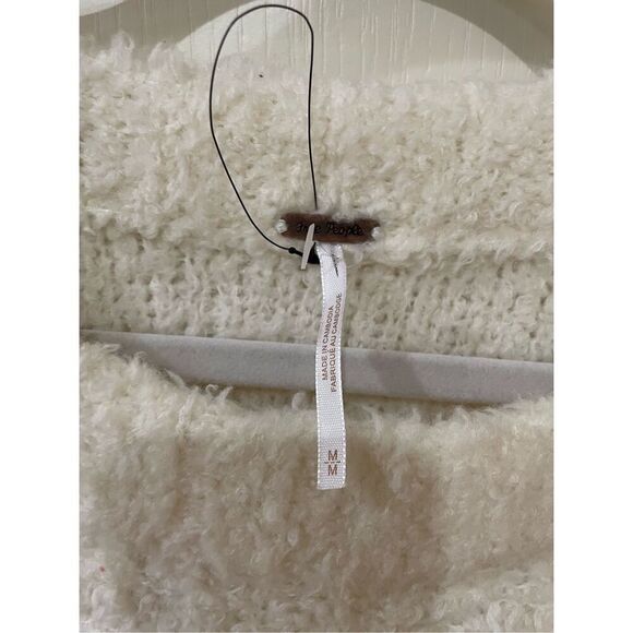 NWOT Free People Teddy Sweater Tunic Size Medium - Picture 5 of 8